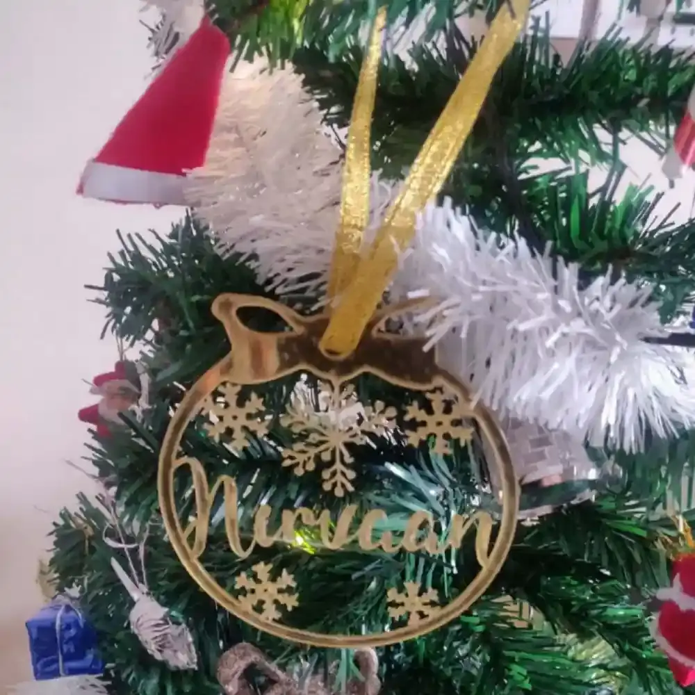 Buy Acrylic Christmas Ornament Gift Set